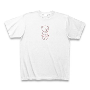 ワンポイントアニマルTシャツ（くまちゃん）