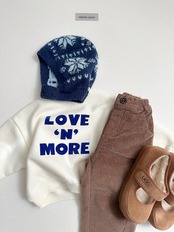 〖取寄〗韓国子供服 / 26winter / Digreen / ラブモアトレーナー / キッズ / 冬服 *S~2XL*