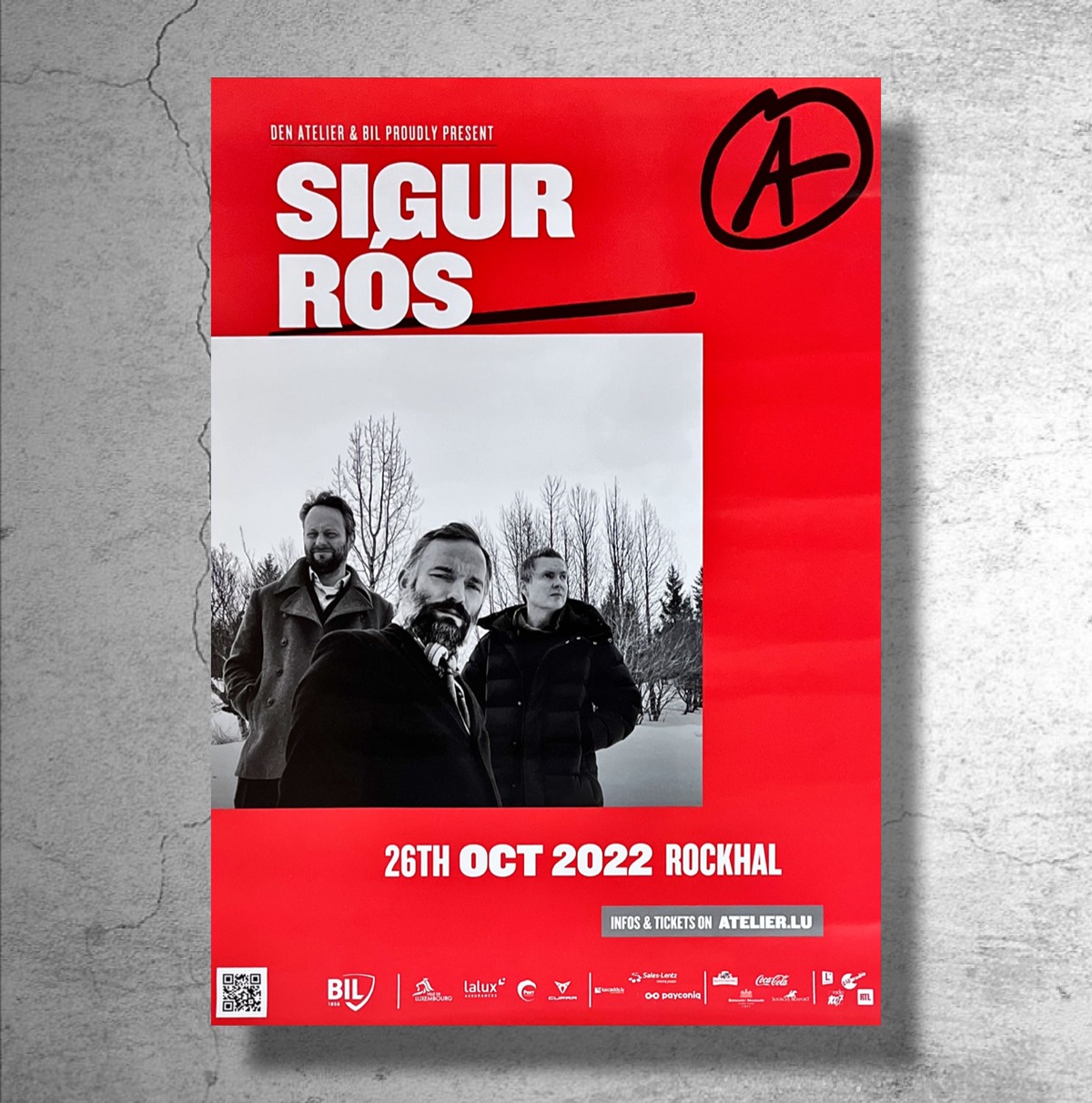 Sigur Ros(シガー・ロス)』2022年ルクセンブルクでのライブ告知