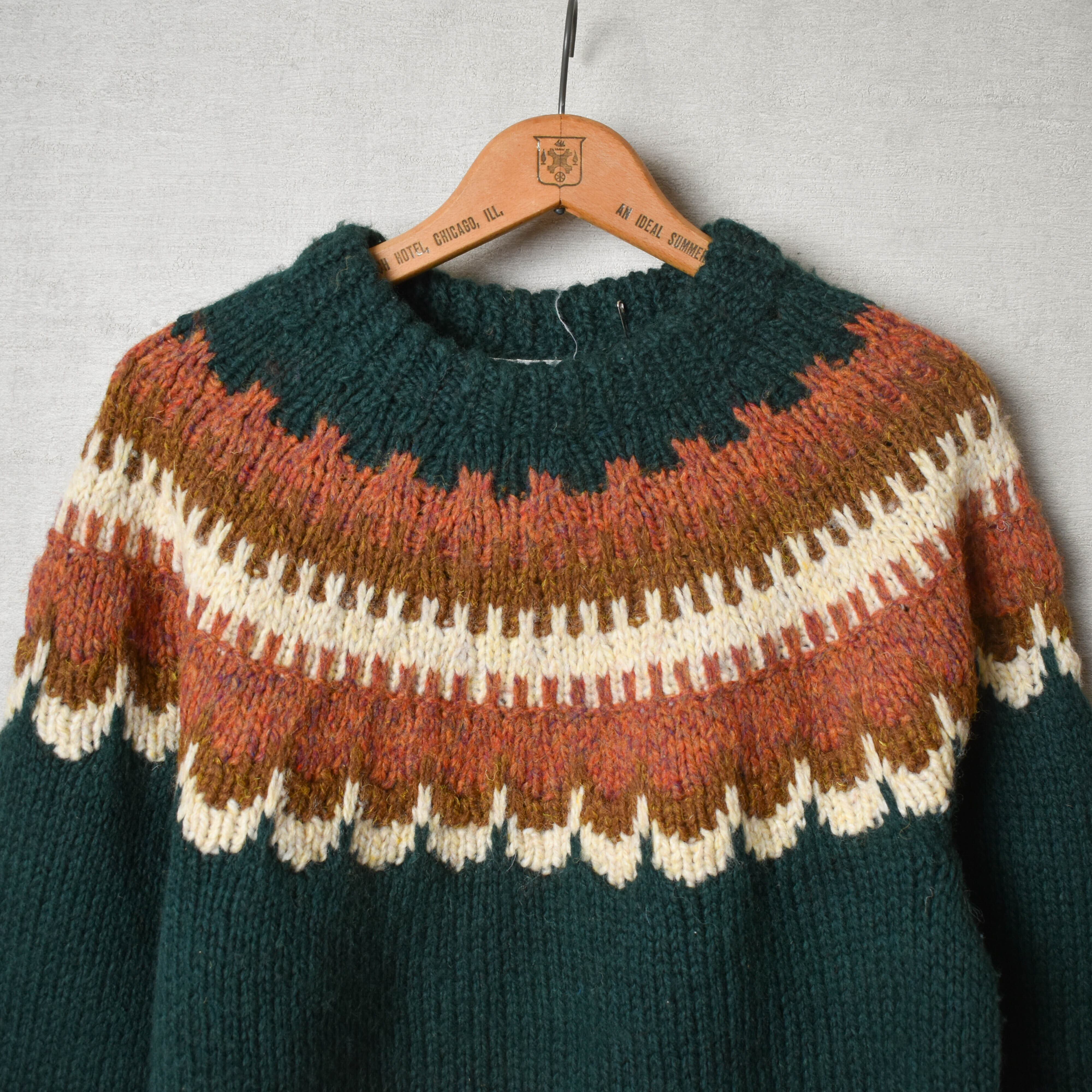[USED] denmark knit green