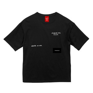 OVER SILHOUETTE T-SHIRT BLACK