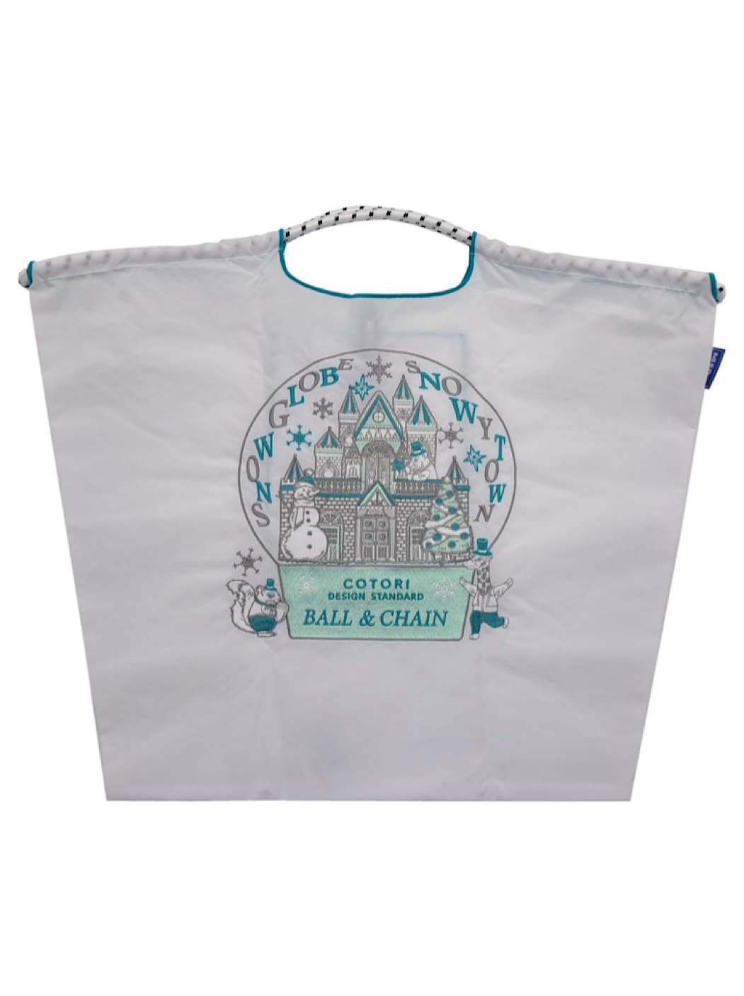 Ball&Chain ショッピングバッグ L size【C.Snow Globe】