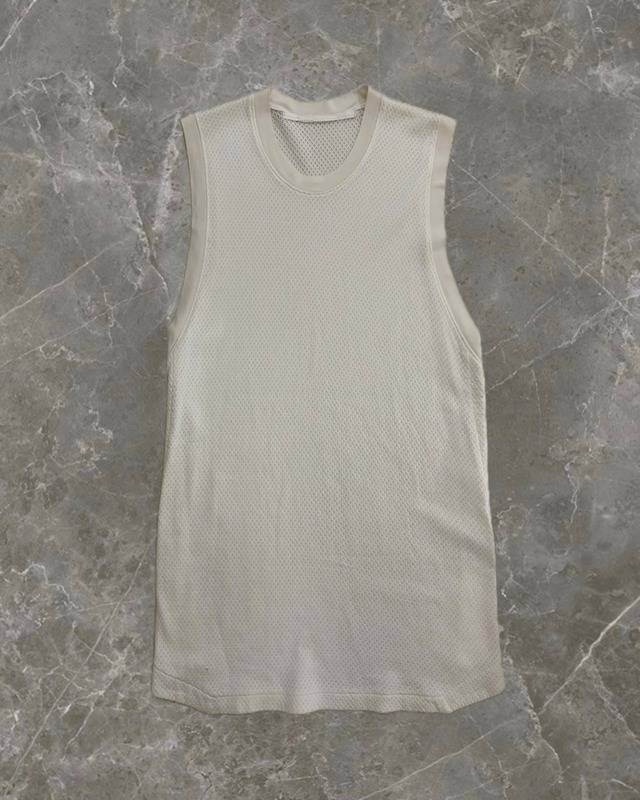 "Julius 2015 sample" mesh long length tank top