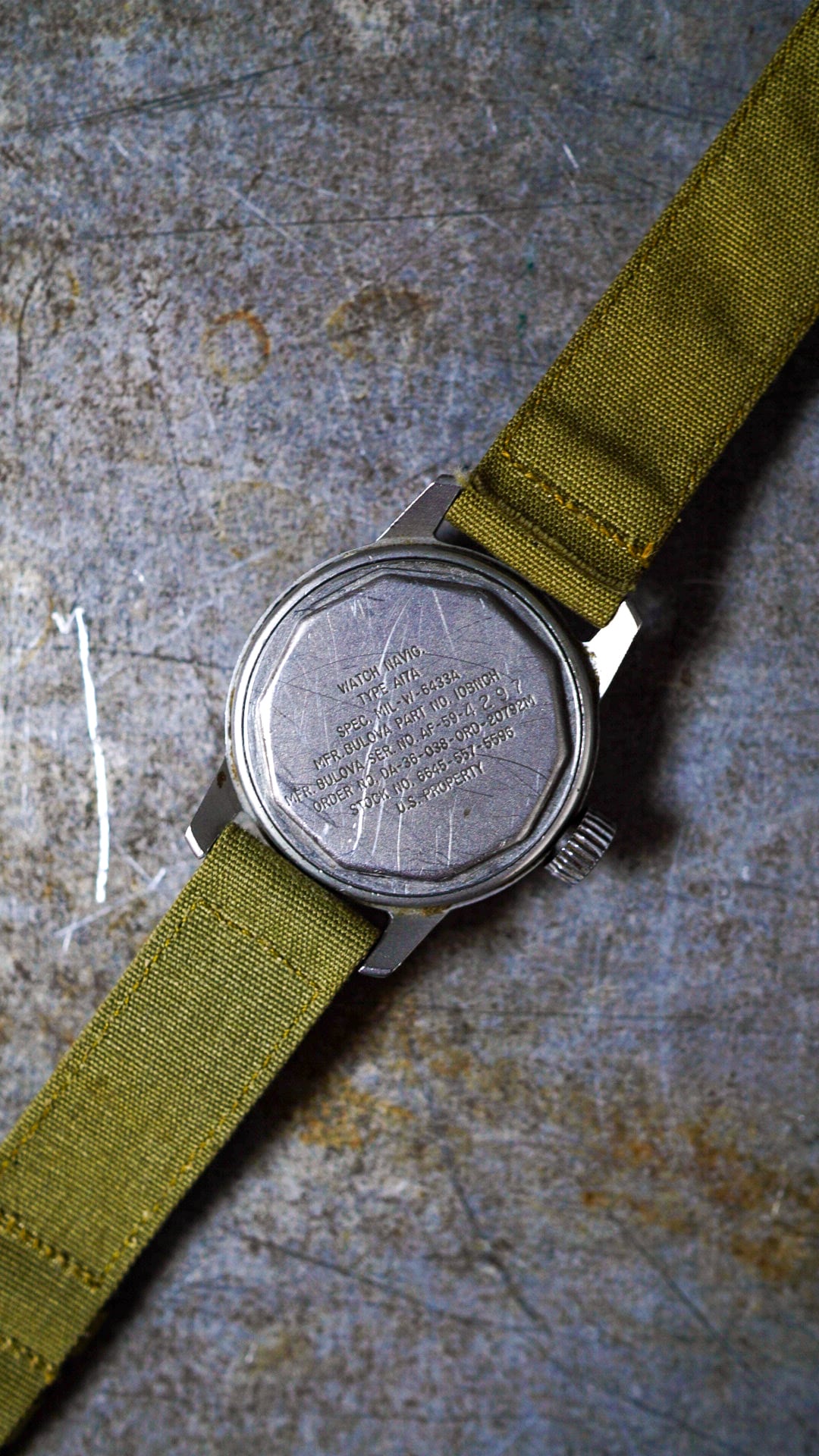 1950s】BULOVA ブローバ アメリカ空軍 Type A17A 《U.S.A.F. 軍用時計