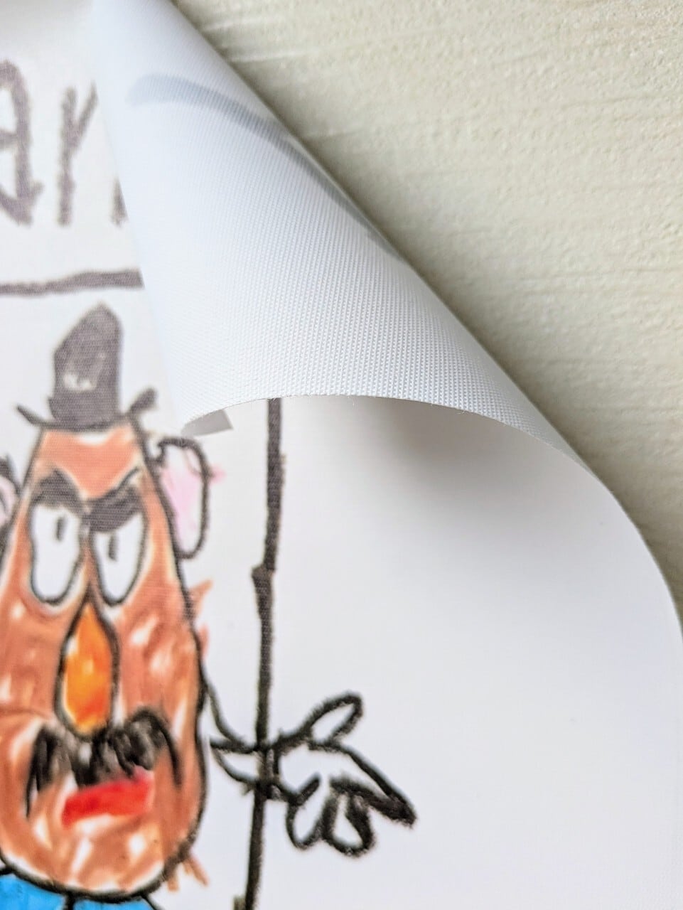 ☆【 TOY STORY( トイ ストーリー )】ポテトヘッド / 銀行強盗 / 手配書 / WANTED キャンバスウォール ポスター  〚アメリカン雑貨 アメトイ〛