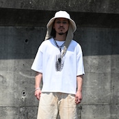 Leh(レー)Embroidery Check Shirts、ANACHRONORM(アナクロノーム) FRONT YORK DENIM SHORTS、春夏ストーリートstyle