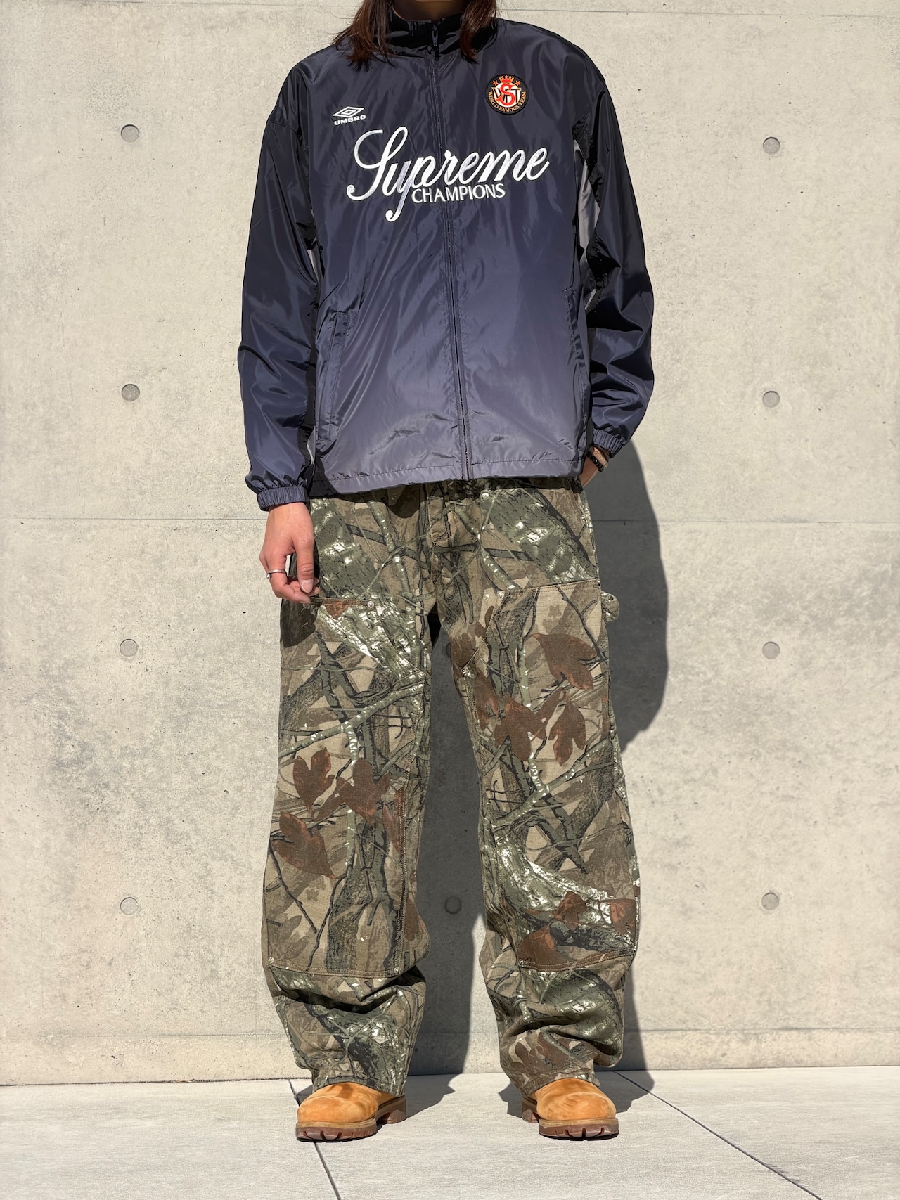 Real Tree Double Knee Baggy Pants