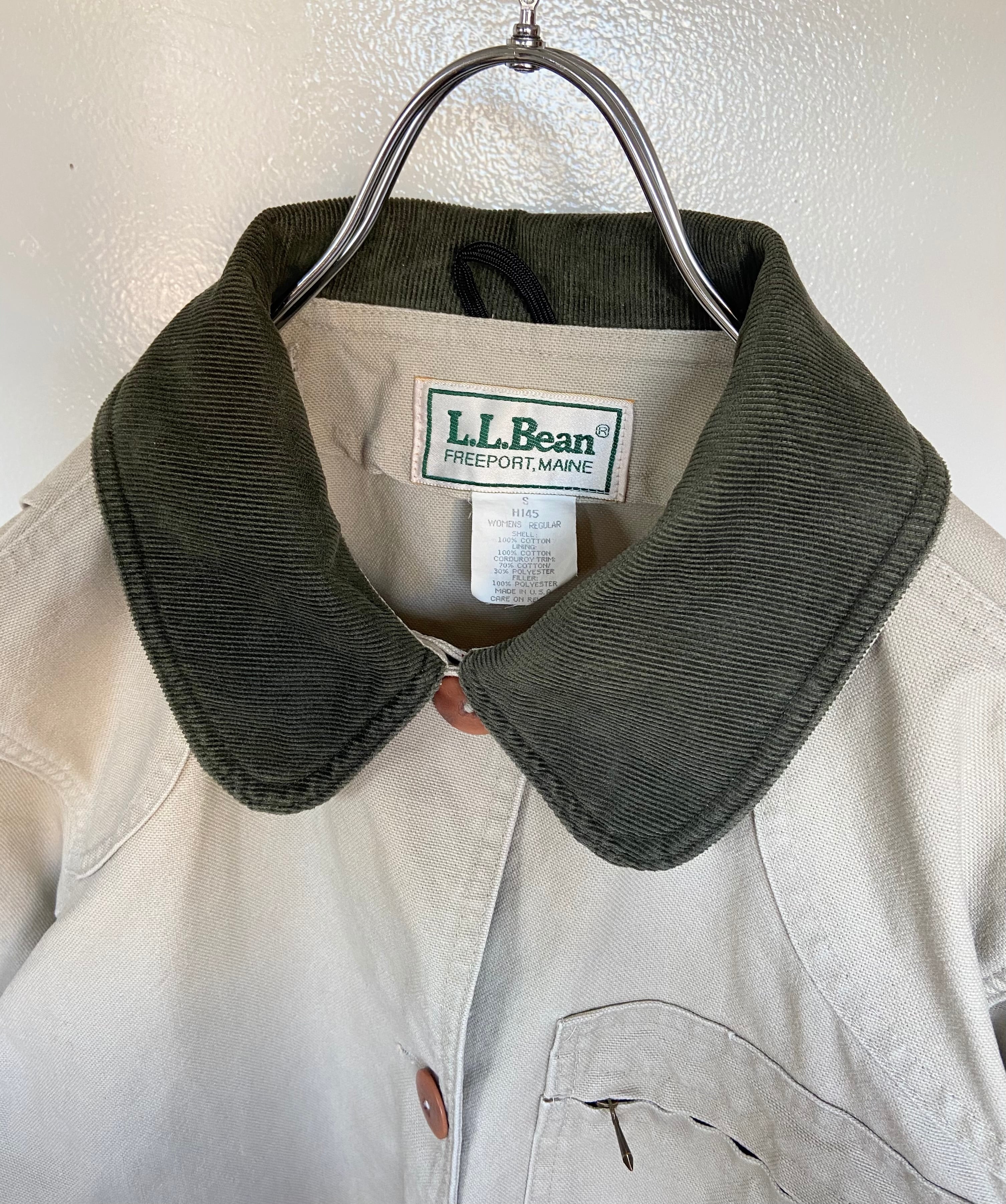 USA製 古着 80s LLBean/エルエルビーン ハンティングジャケット