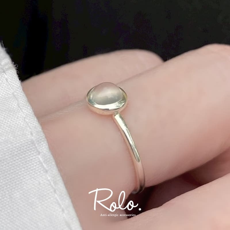 ムーンストーンリング シルバー925 | Roloshop BASE店