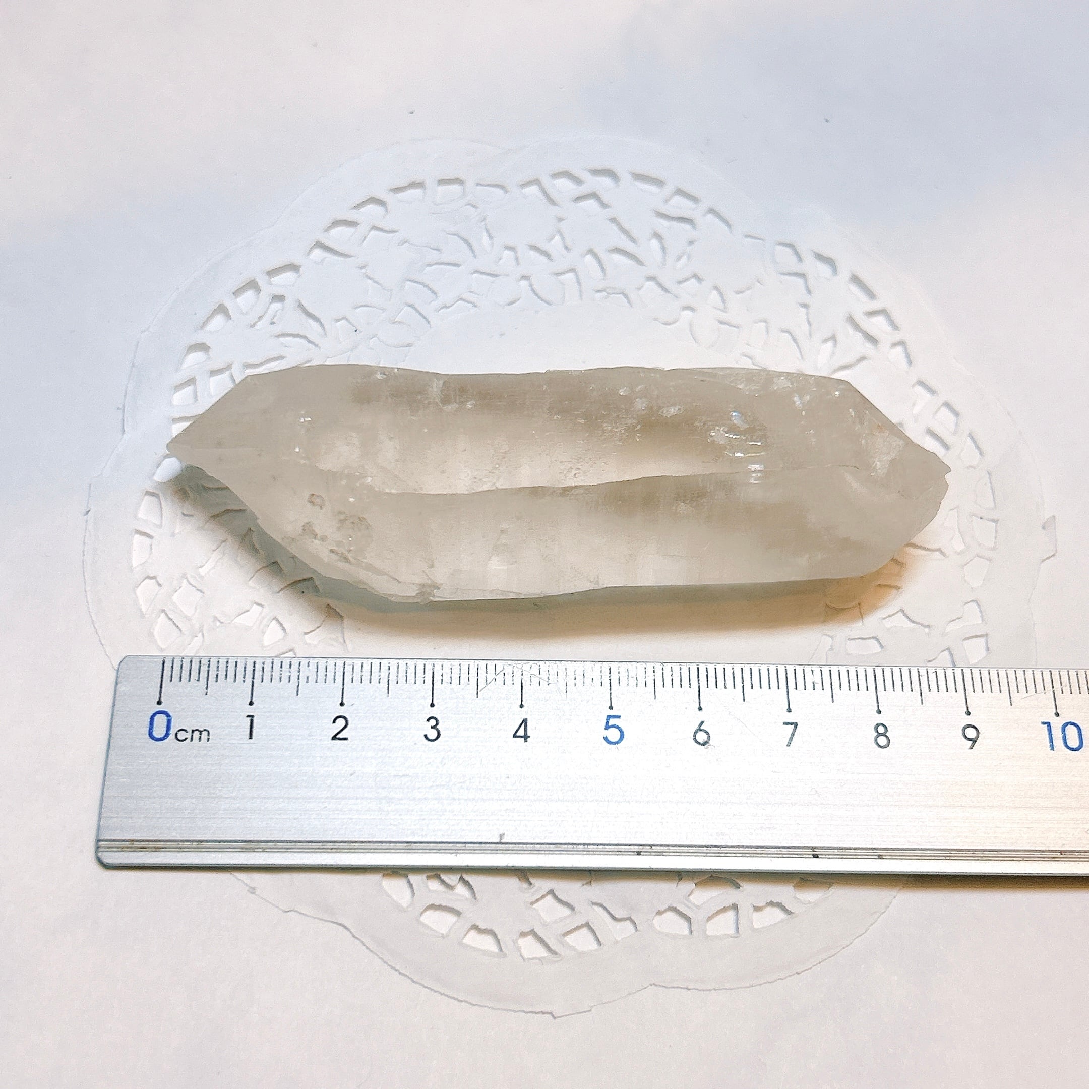 E18095】セルフヒールド 両錐 水晶 クォーツ ヒマラヤ水晶 ヒマラヤ産