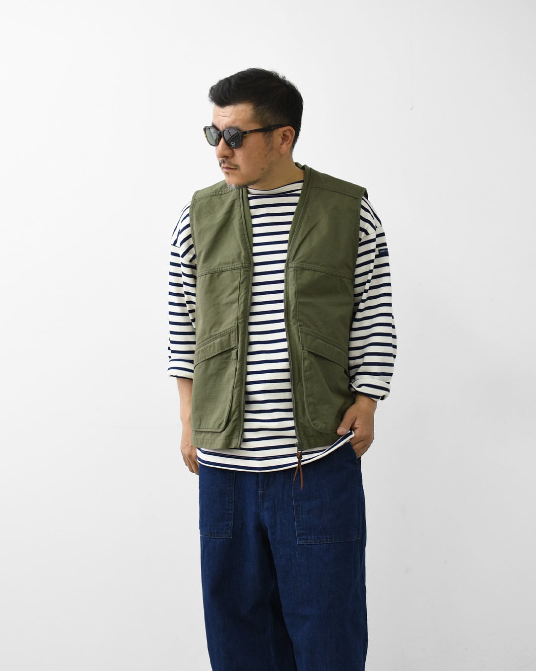orslow [オアスロウ]UTILITY VEST -ARMY.GREEN- [01-9020-76