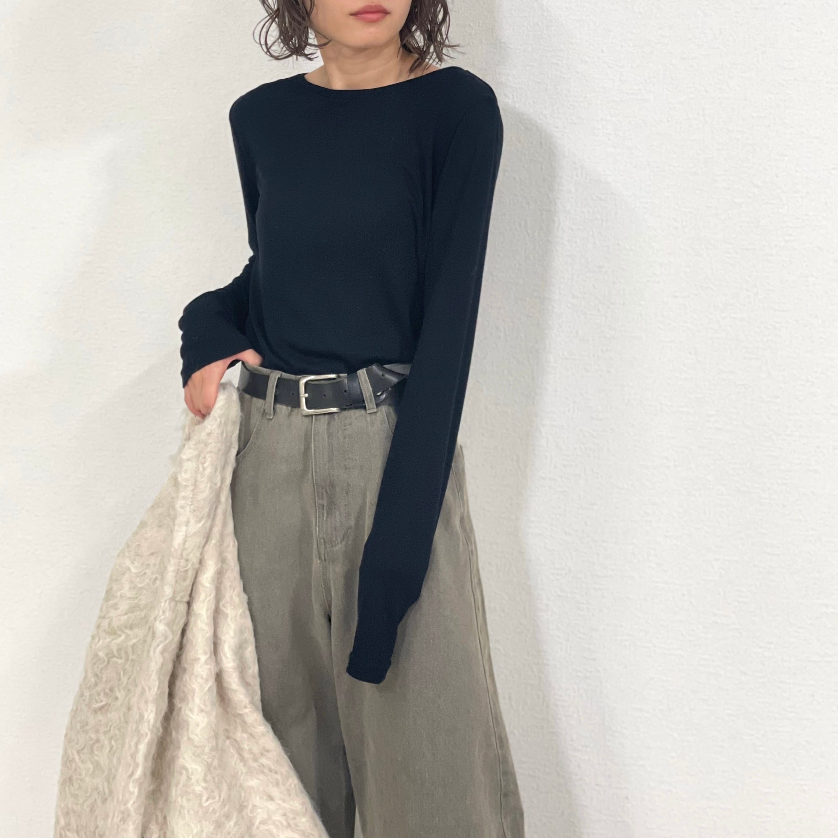 シアーフライスボートネックPO 5671900 (0829) | gossara(ゴサラ)