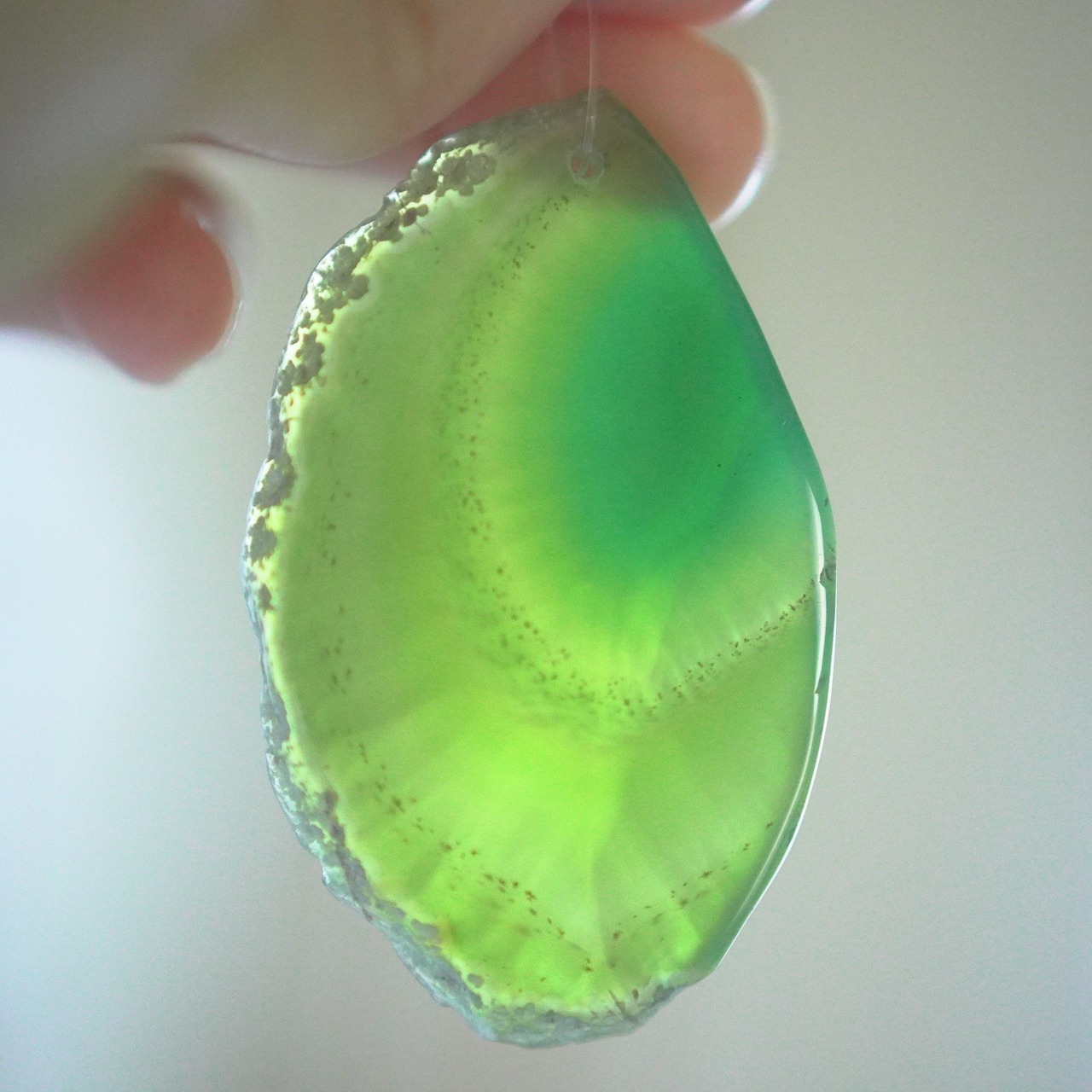 MEBUKI 05 - アゲートヒーリングチャイム / Agate Sun Catcher Wind Chime 1003