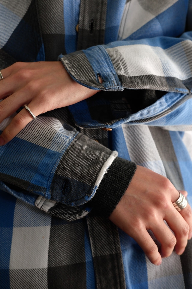Utah/80's "unknown" heavy cotton flannel shirt