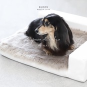 BUDDY DOG&CAT BED  WHITE　