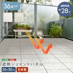遮熱ジョイントパネル　30×30cm　36枚入り
