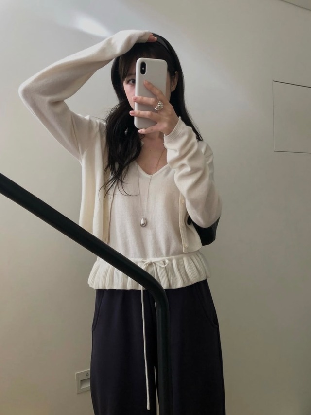 (即納) miel / Edition cardigan 2color