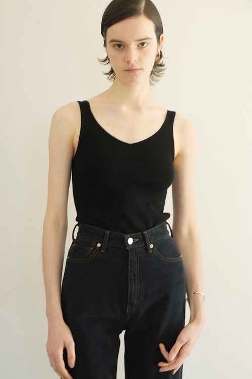 【24SS】CLANE クラネ / V/N TIGHT LONG TANK TOPS