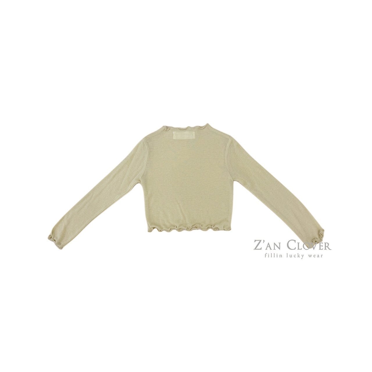 ZAN CLOVER［取寄］wave layered tee 26winter