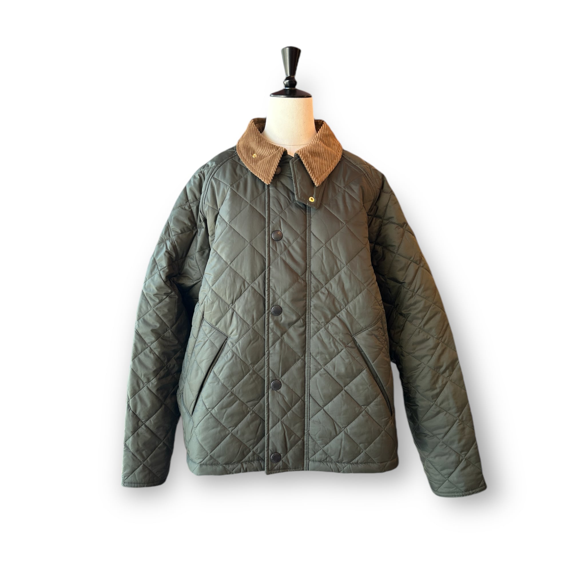 130th Anniversary Transport Quilted Jacket-Green〖Barbour〗130周年記念モデル トランスポート キルティングジャケット バブアー