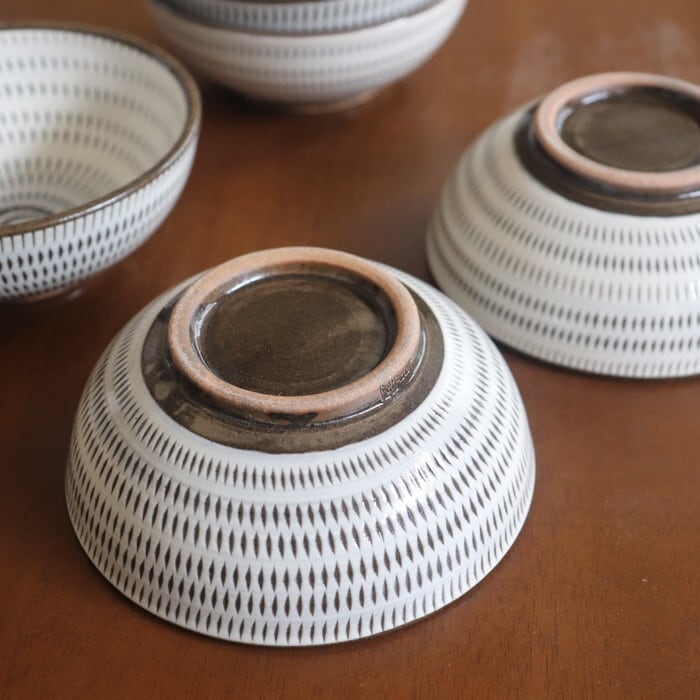 小石原焼 蔵人窯 小鉢 飛び鉋 Koishiwara-yaki Small bowl Tobikanna