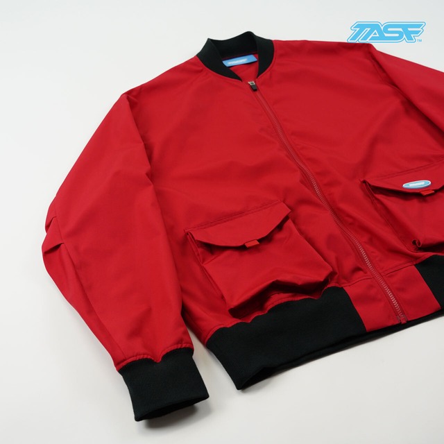 50%OFF!!　TASF  /   MA-1系 ブルゾン  /  Red