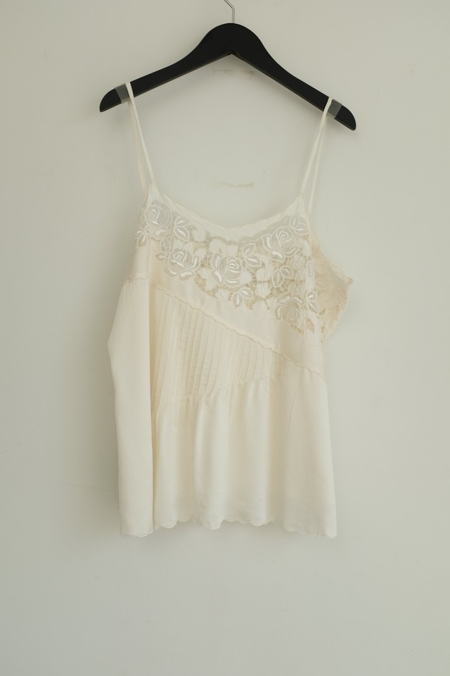 [vintage]silk lace camisole