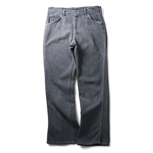 Late 1970's- Early 1980's “Lee” vintage faded black bootcut flare denim pants “made in USA”