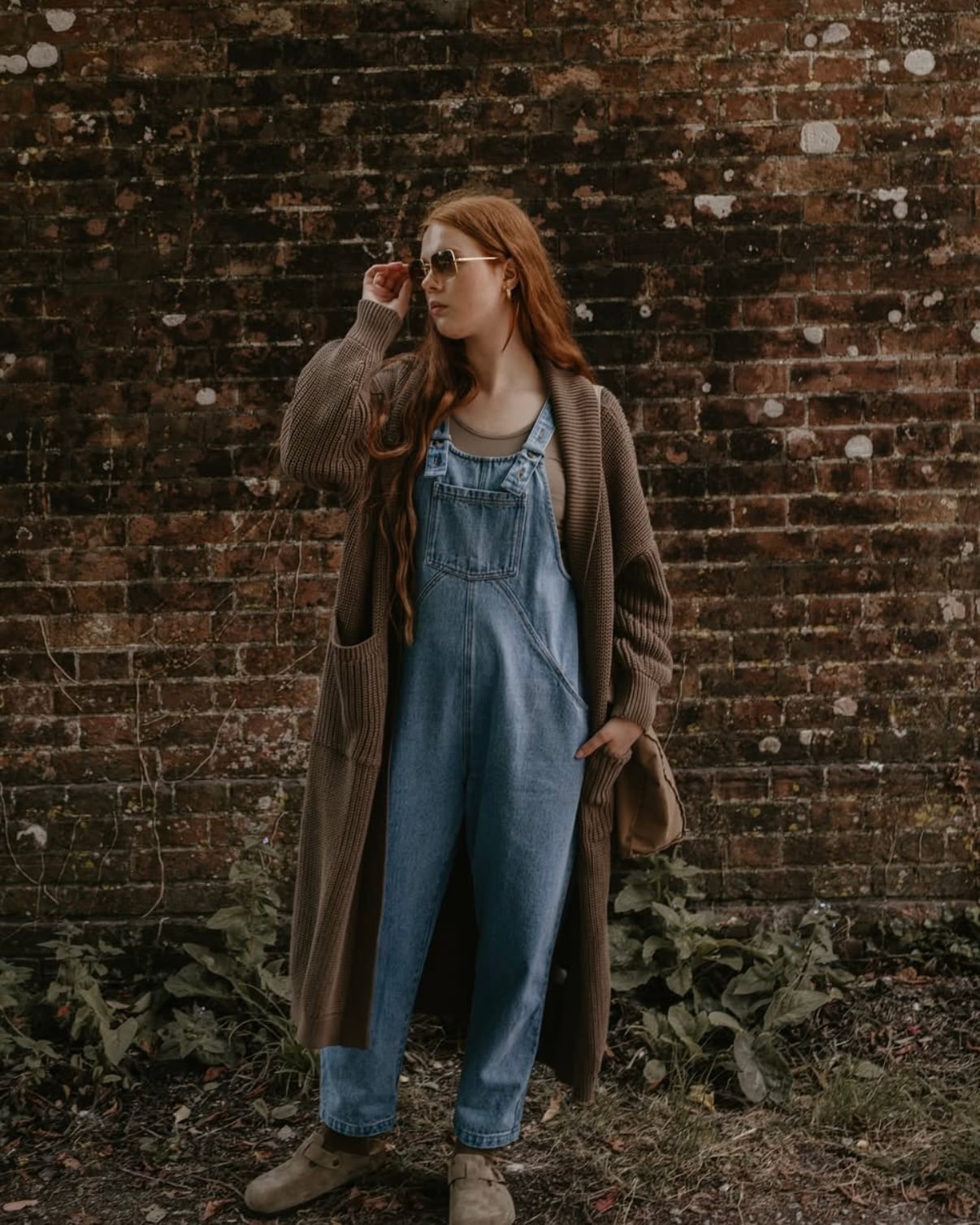 The Simple FolkThe Oversized Denim Dungaree - Women's