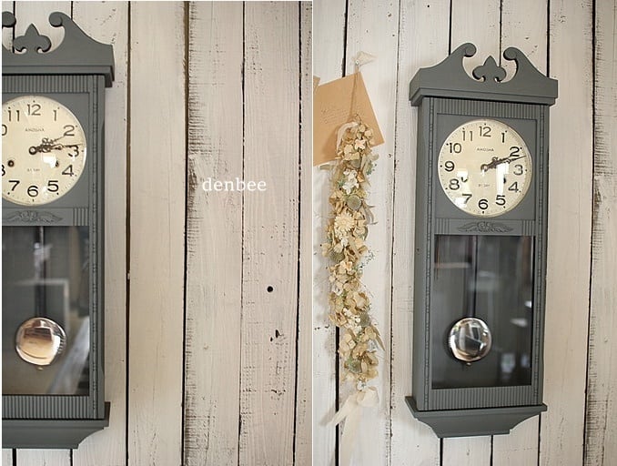 愛工舎製 古い掛時計 | denbee 古道具