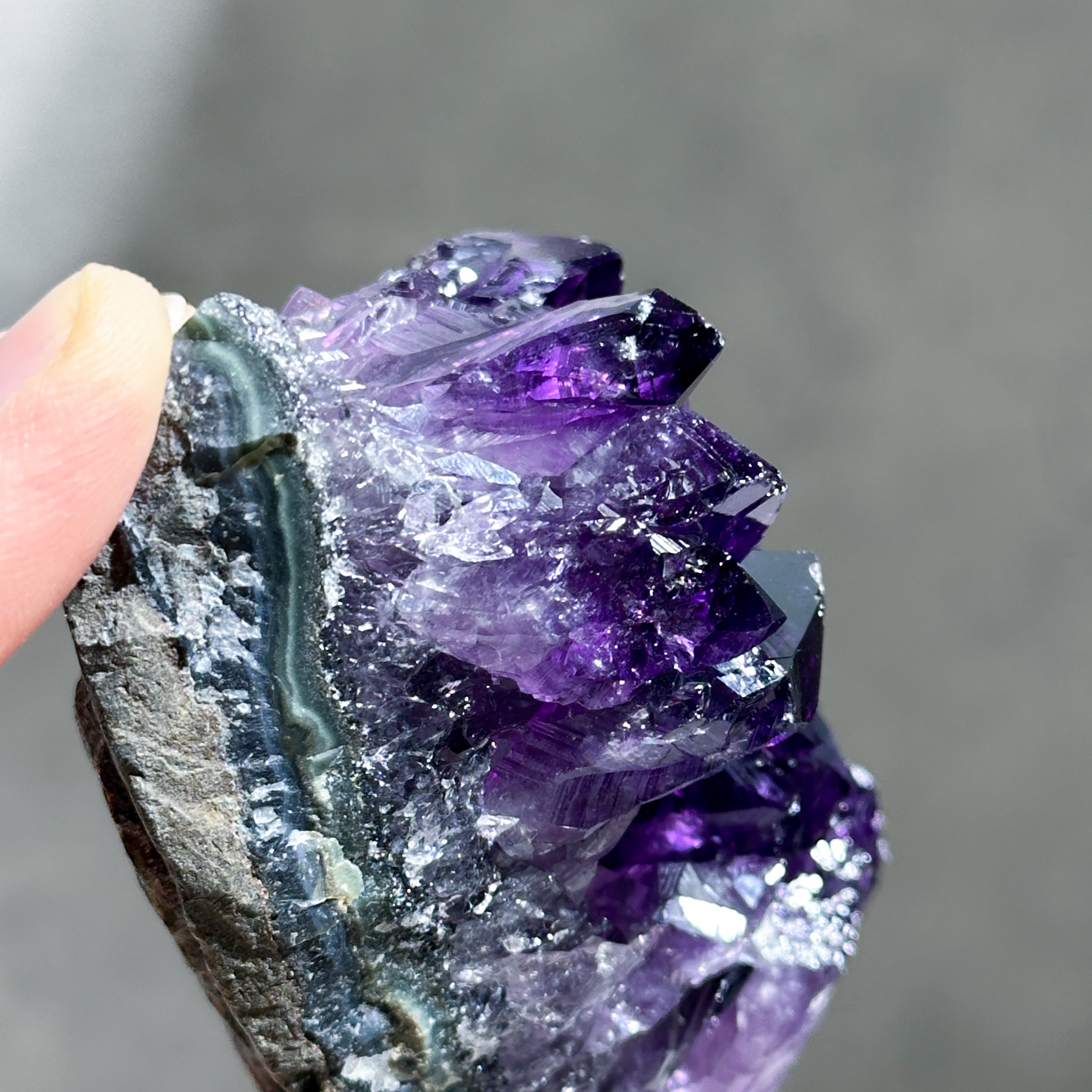 ウルグアイ産アメジスト 原石96◇ Amethyst ◇天然石・鉱物