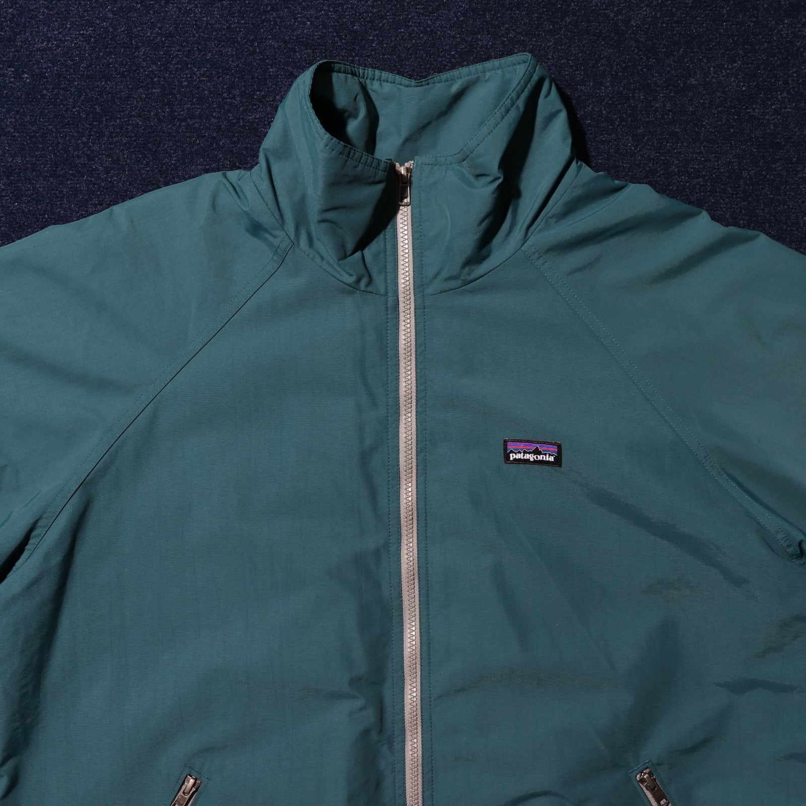 美品 XL 13年 ティールブルー Patagonia Shelled Synchilla Jacket  