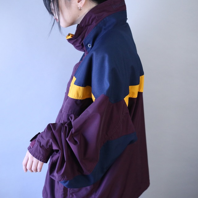 "Columbia" 薩摩芋 good color over silhouette mountain jacket