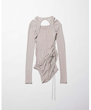 【25AW】MUKCYEN ムッシャン / stretch layered long sleeve / レイヤードカットソー