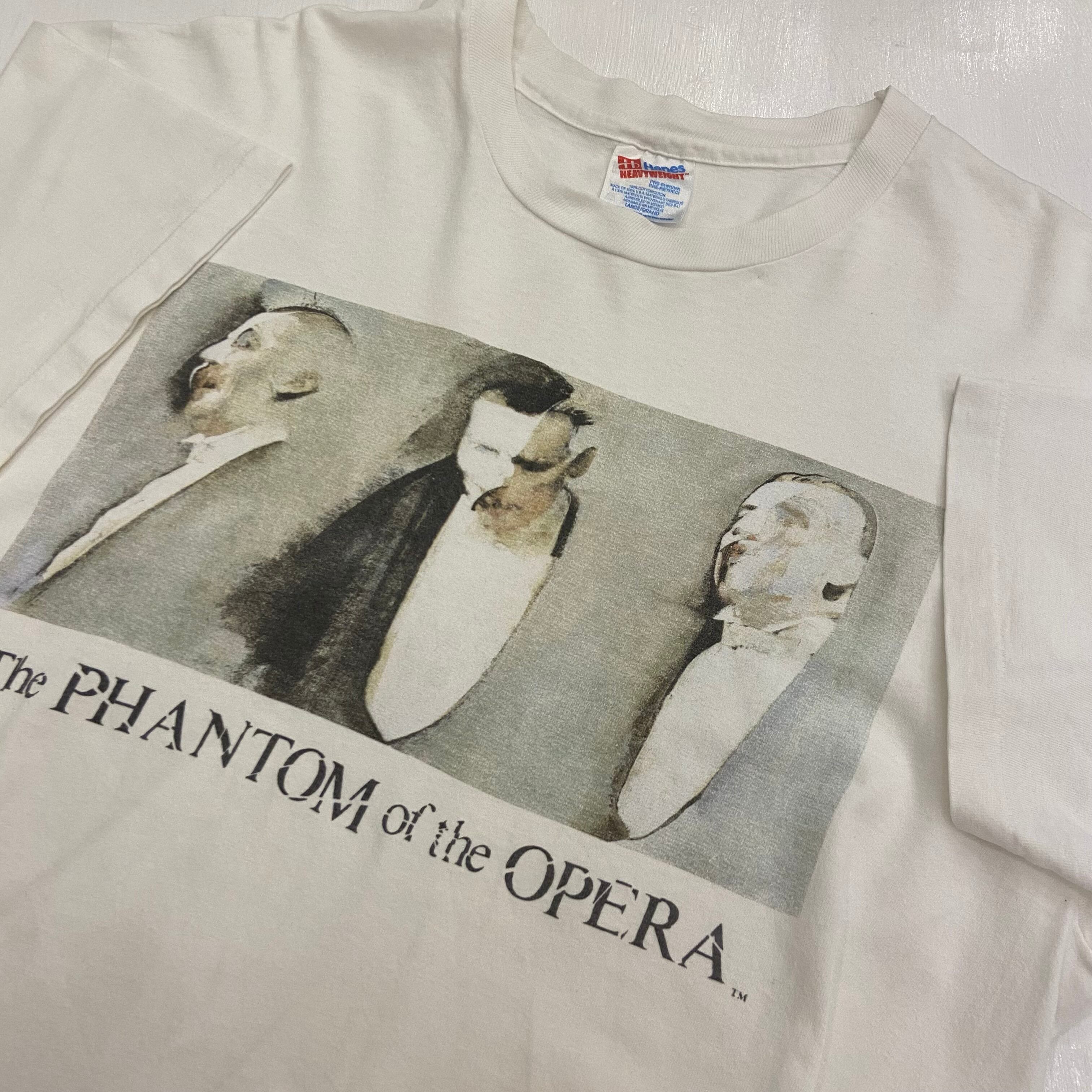 90s The phantom of the opera オペラ座の怪人Tシャツ-