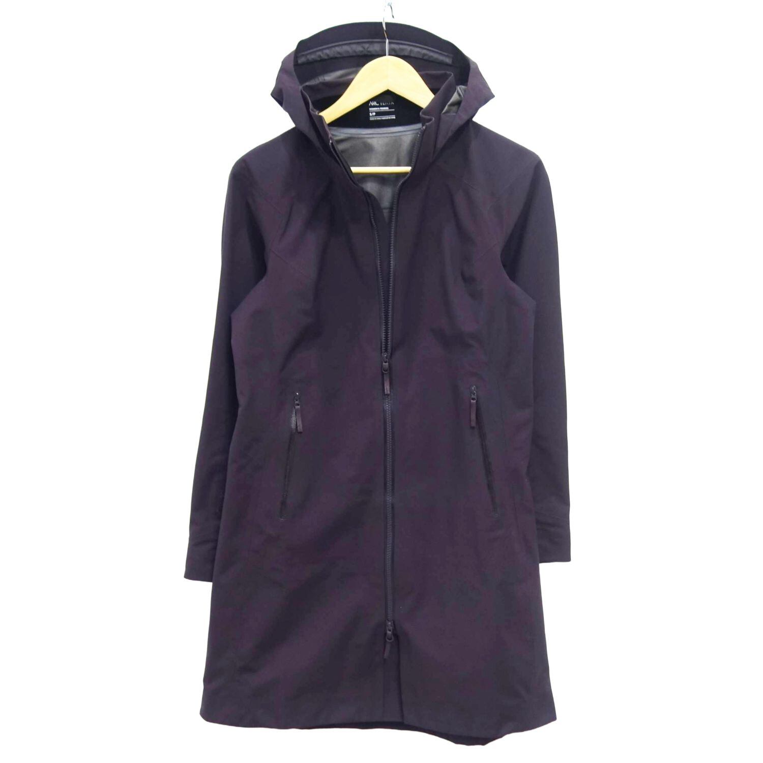 美品 アークテリクス ARCTERYX ミスタヤ コート レインコート GORE-TEX WOMEN'S S パープル 美品 アークテリクス ARCTERYX ミスタヤ コート レインコート GORE-TEX