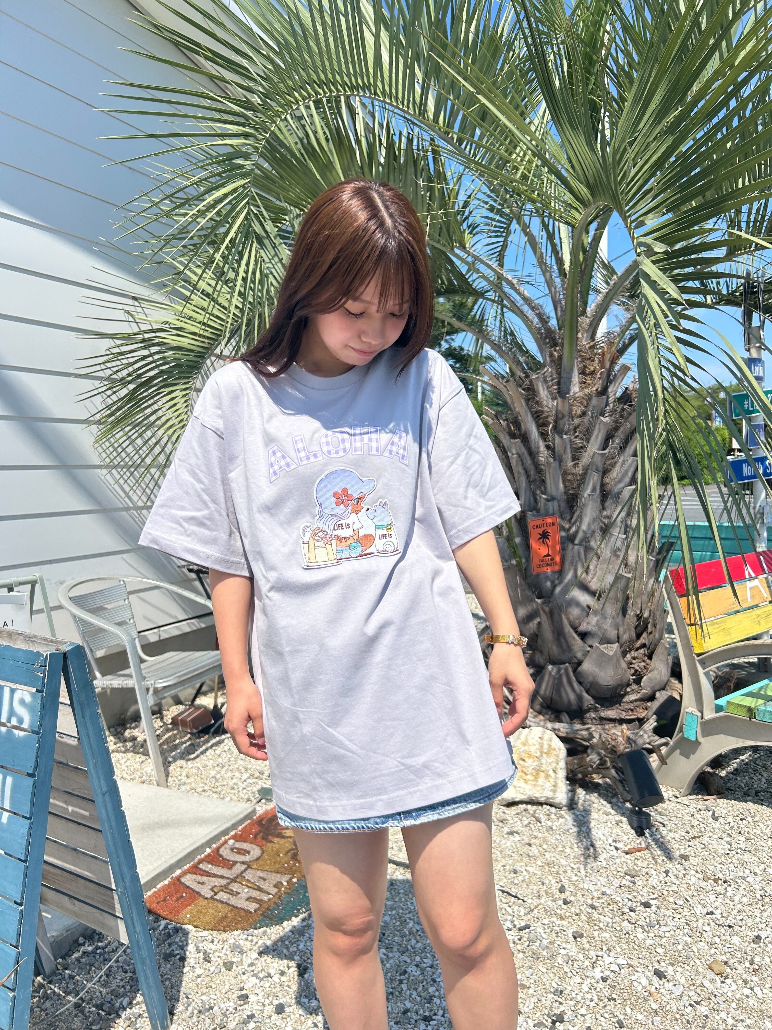 【mapuaコラボ】パラカALOHA ワッペンTシャツ ¥6,990×tax
