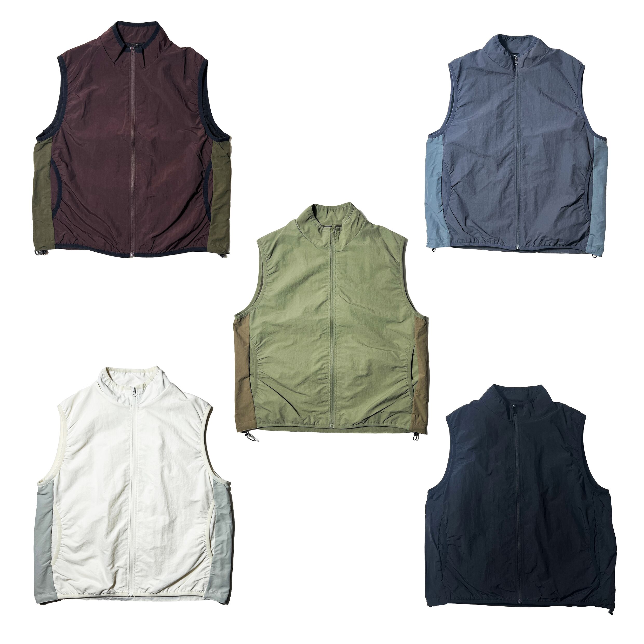 BEIMAR nylon light weight packable vest black | goodgoodsstore