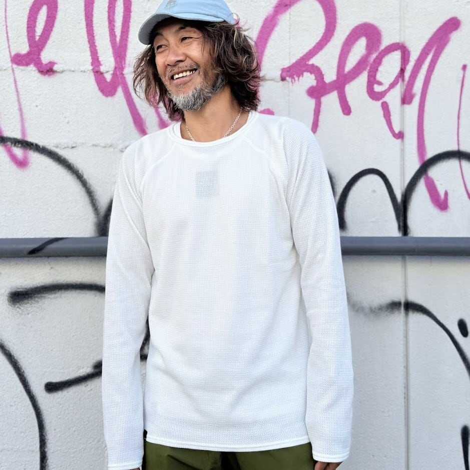 ANSWER4 / Thermal Pro®︎ Long Sleeve Tshirt (WHITE) | 道がまっすぐ