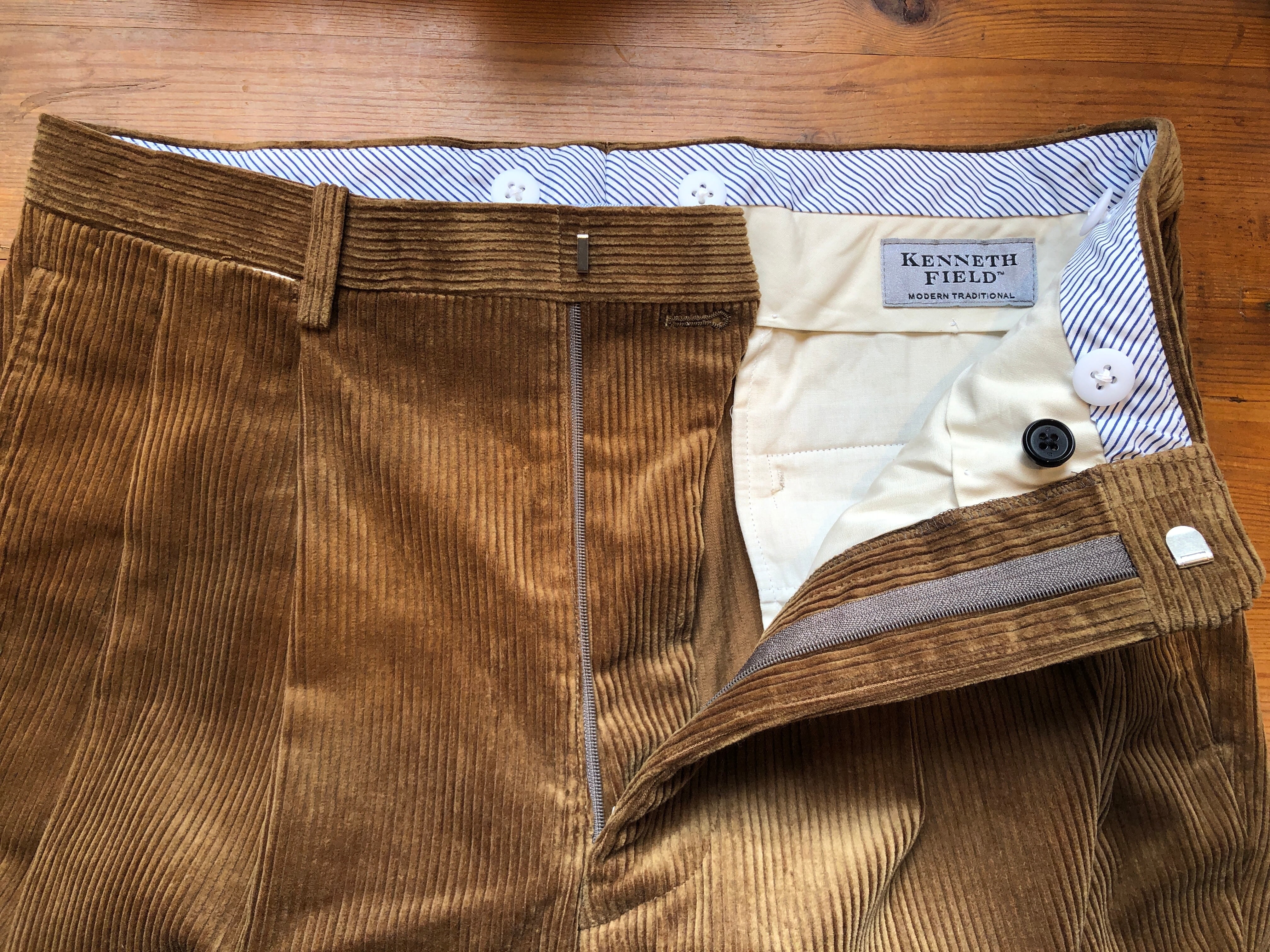 KENNETH FIELD別注 Ryder 8wales corduroy