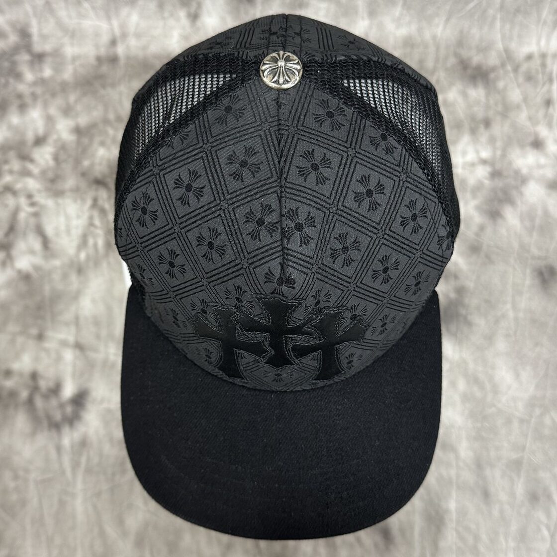 CHROME HEARTS/クロムハーツ セメタリークロスレザーパッチ CHクロス 