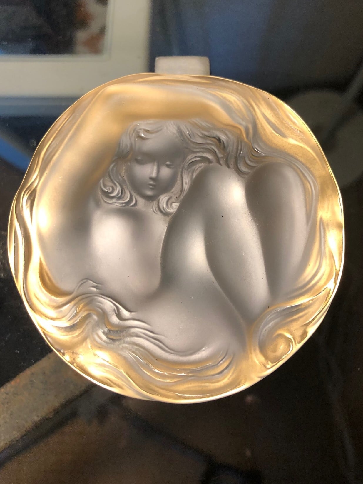 LALIQUE ルネ・ラリック 裸婦像-