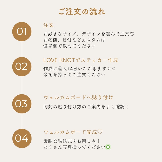 Design M ウェルカムミラー ステッカー 結婚式 ウェディング カッティングシート