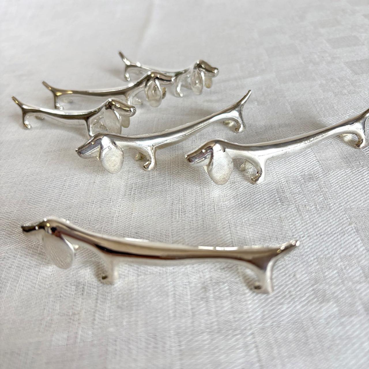 カトラリーレスト　ナイフレスト　ダックスフント　犬　アニマル　箸置き　オブジェ　12twdn20