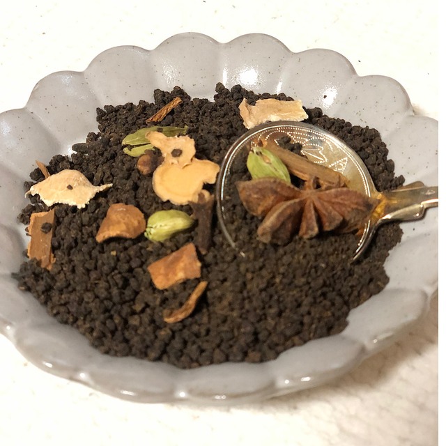 【送料無料】チャイベースミックス　シナモン＆カルダモン5種のスパイスブレンド