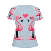 Women's All-Over Print T shirt Heart 4511