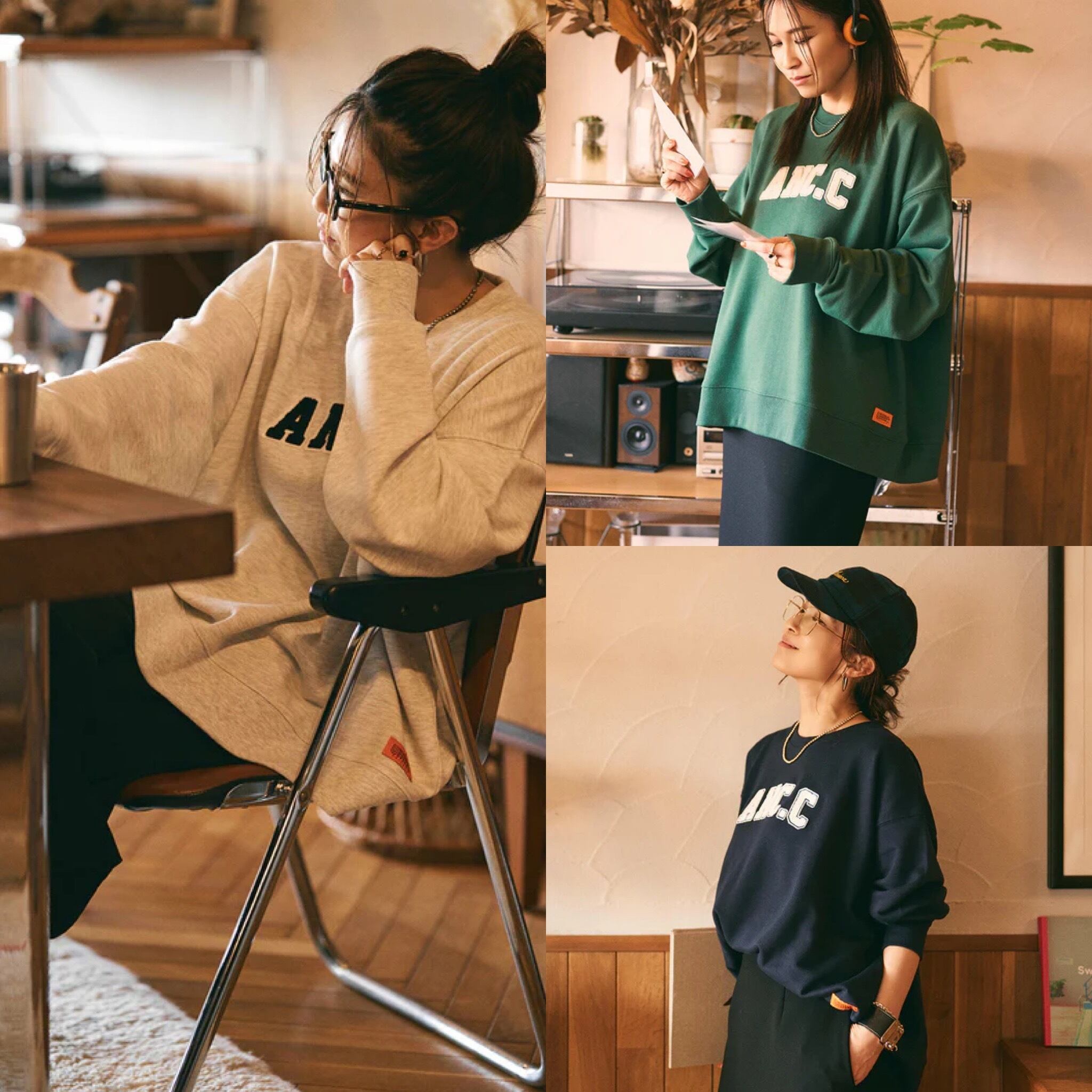 ANIECA 】UNIVERSAL OVERALL×ANIECA スウェット | valance 福井