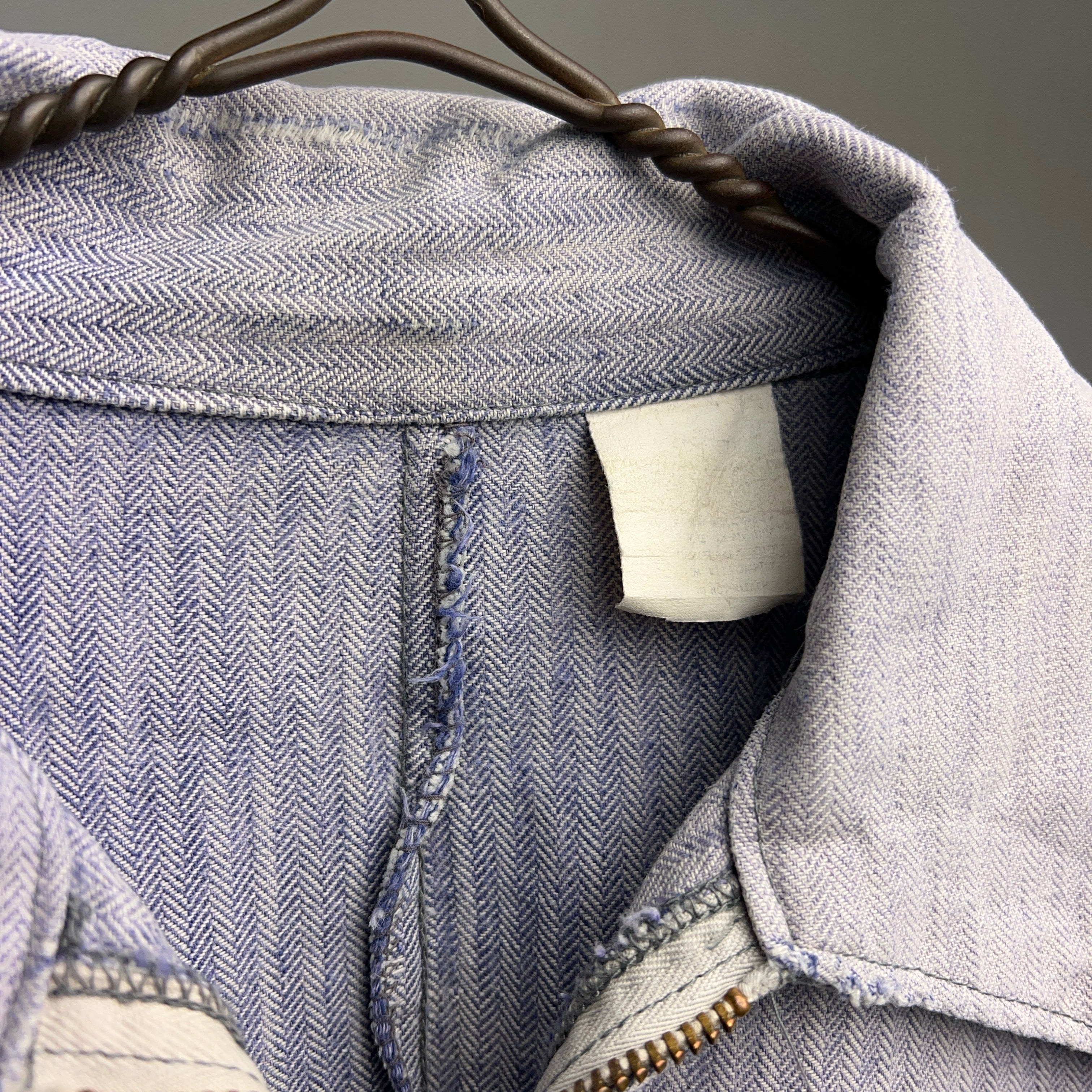 1970's HBT WORK JACKET BORO FADED 70年代 ヘリンボーンツイル ワーク