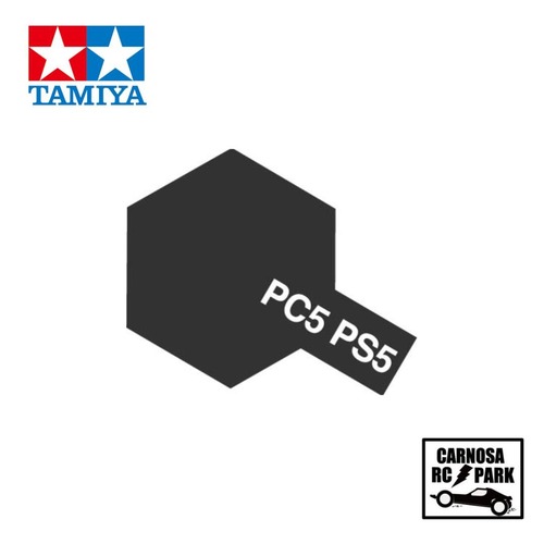 【TAMIYA タミヤ】 PS-5 ブラック ポリカーボネートスプレー [PS-5]