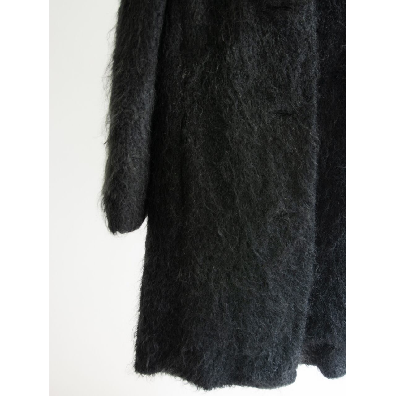 【Moskoff PARIS】Mohair Coat（スタンドカラー モヘヤコート）